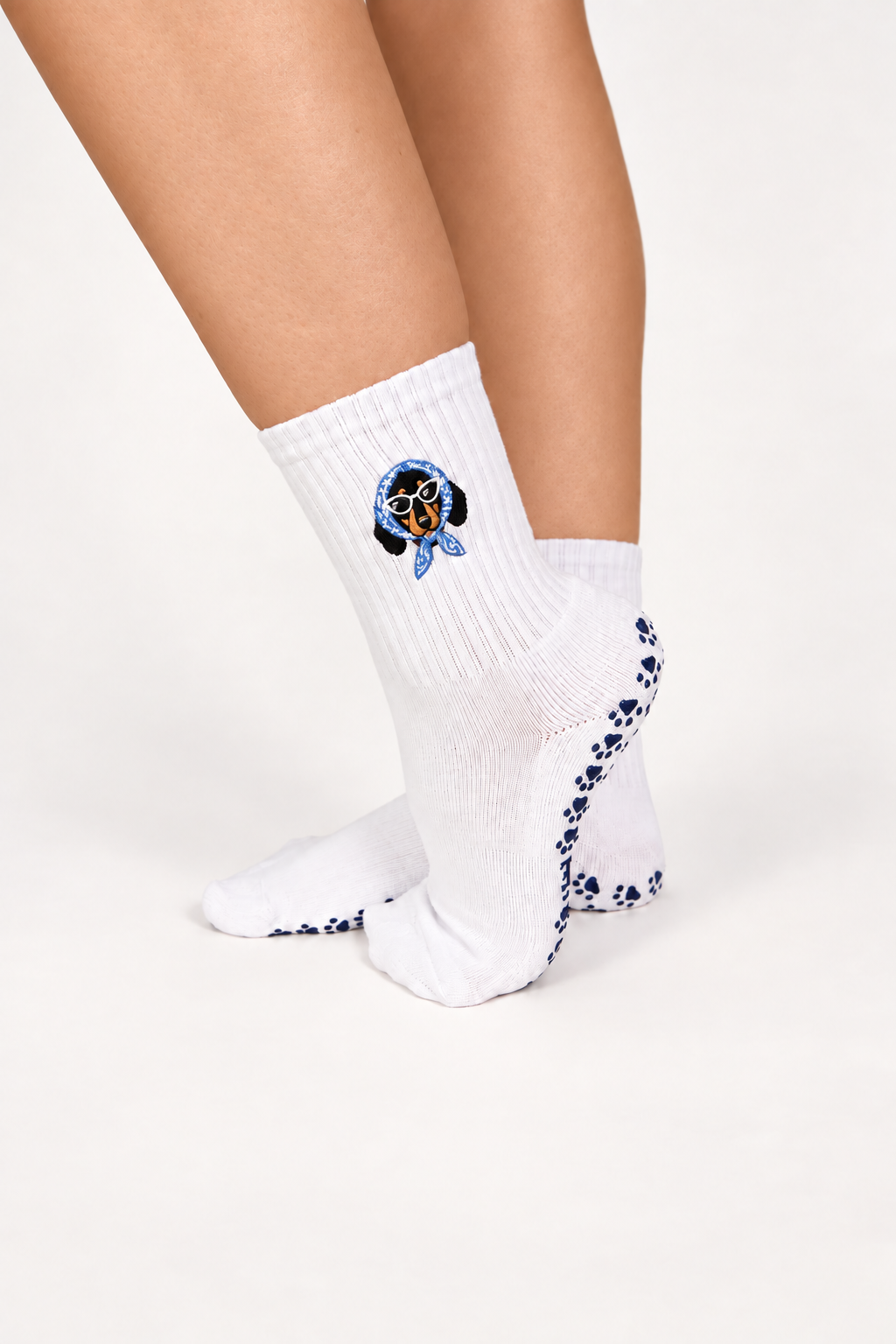 Doxie Darling Grip Socks