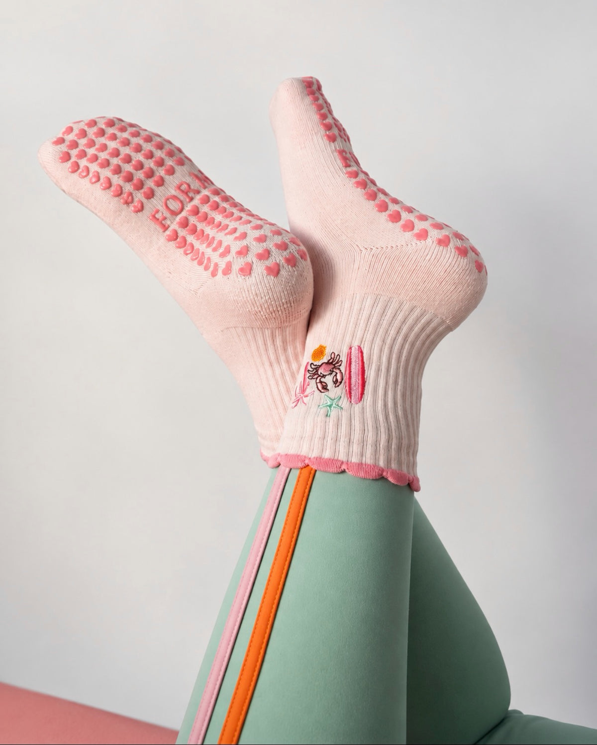 One More Beach Day Grip Sock